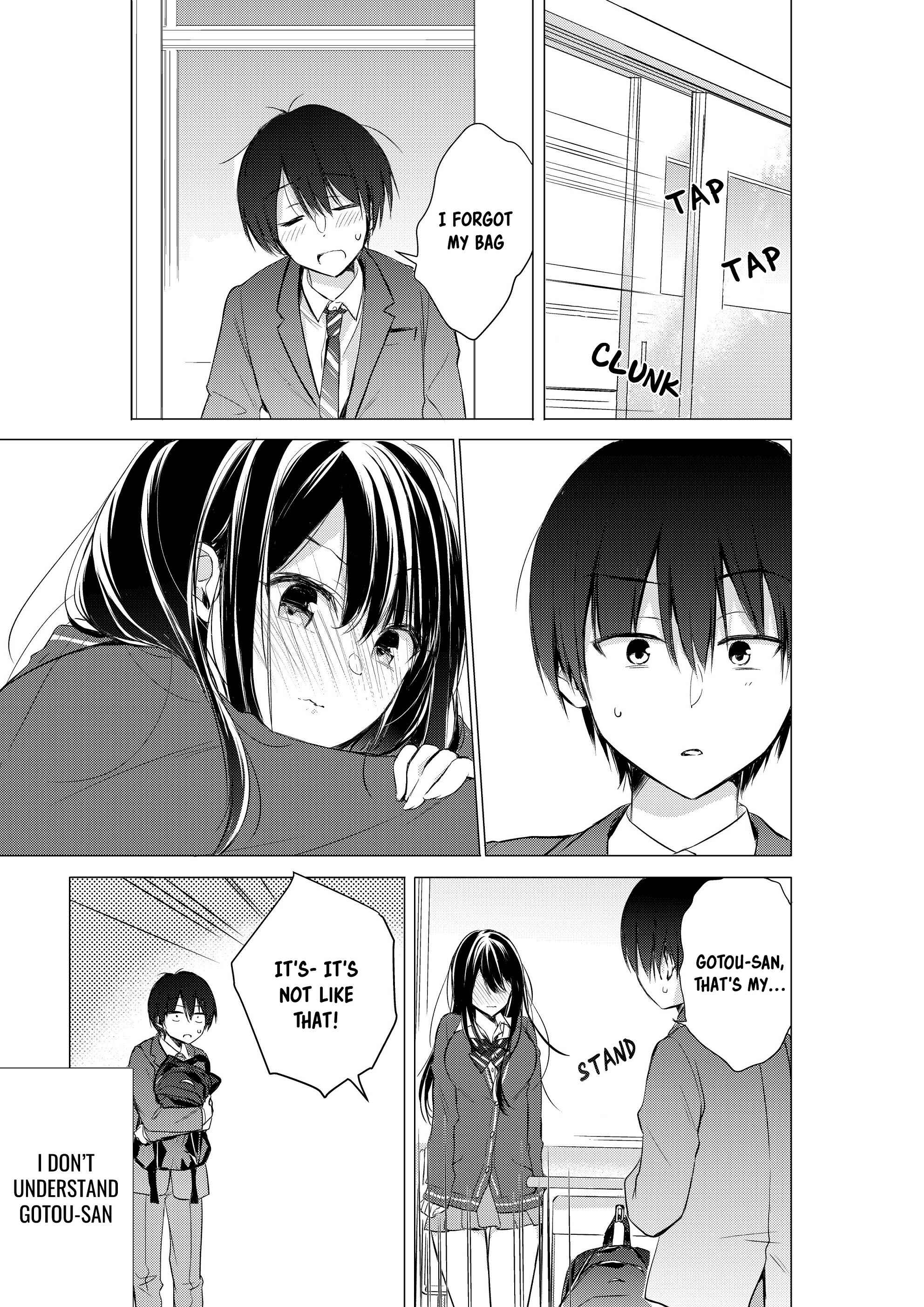 Gotou-san wa Furimukasetai! Chapter 1.1 - Page 3