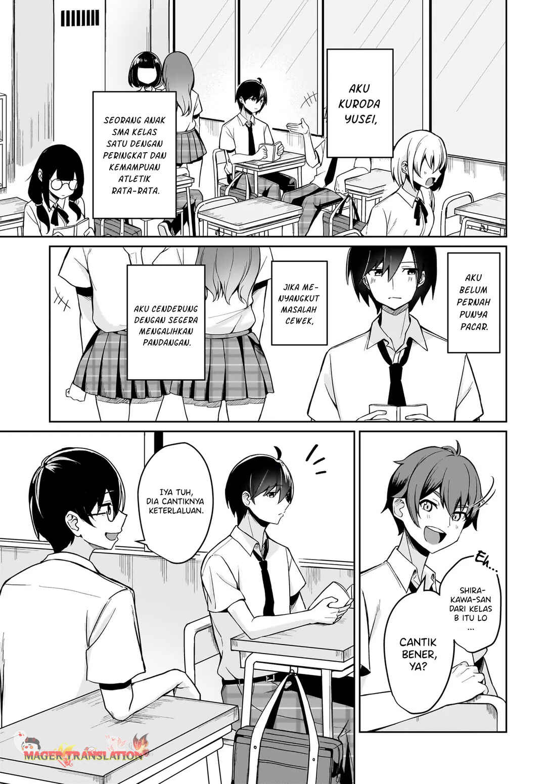 Maigo no Onnanoko wo Ie made Todoketara, Genkan kara Detekita no wa Gakunen Ichi no Bishoujo deshita Chapter 1 - Page 4