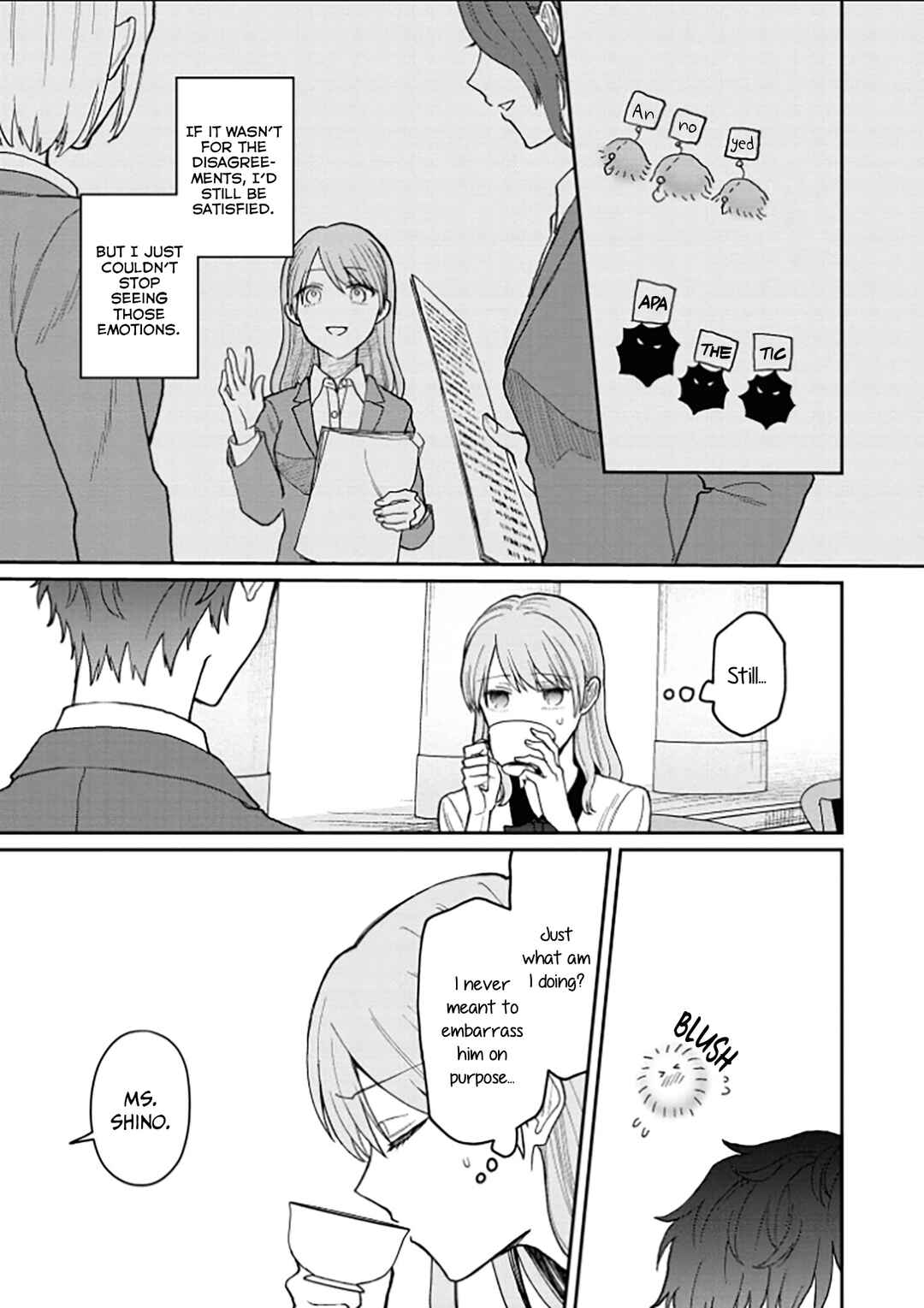 Kuuki ga "Yomeru" Shinnyuu Shain to Buaisou na Senpai Chapter 9 - Page 8