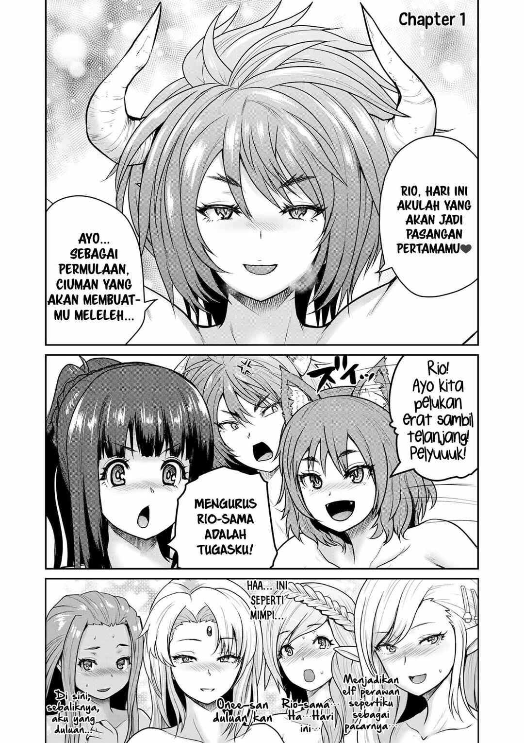 Henkyou no Ofuroya-san, Harem ni Naru ~Yamaoku ni Aru Sabireta Onsen no Kounou ga Cheat Sugite Onna Boukensha ni Daininki na Ken~ Chapter 1 - Page 2