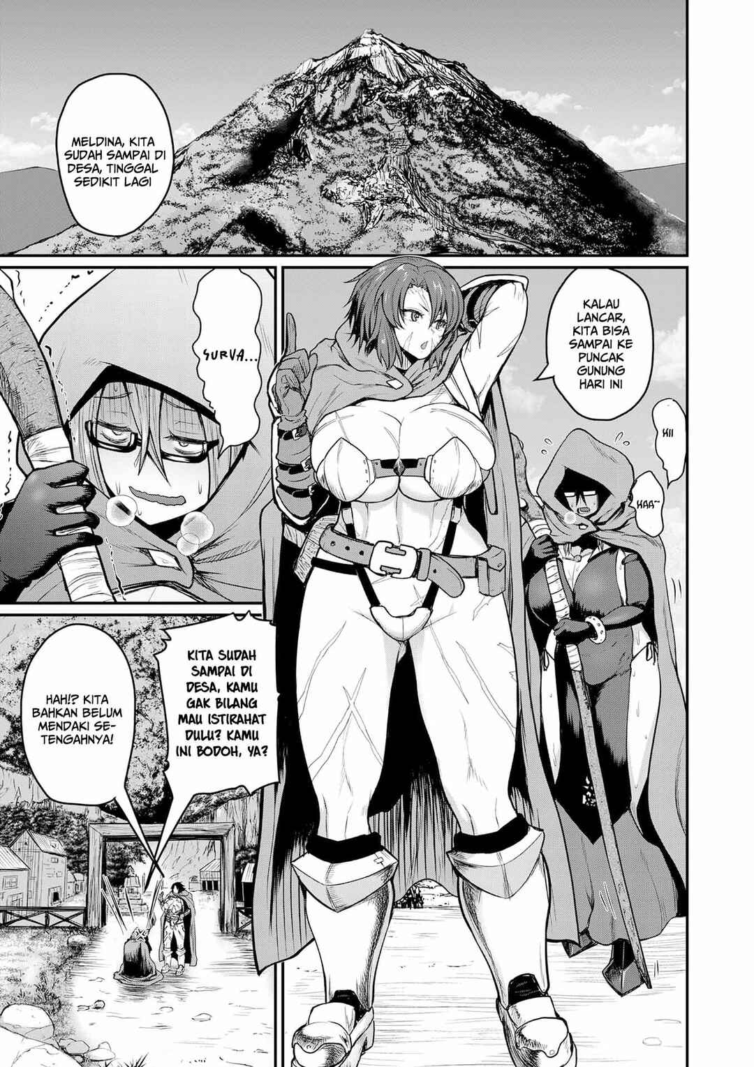 Henkyou no Ofuroya-san, Harem ni Naru ~Yamaoku ni Aru Sabireta Onsen no Kounou ga Cheat Sugite Onna Boukensha ni Daininki na Ken~ Chapter 1 - Page 4