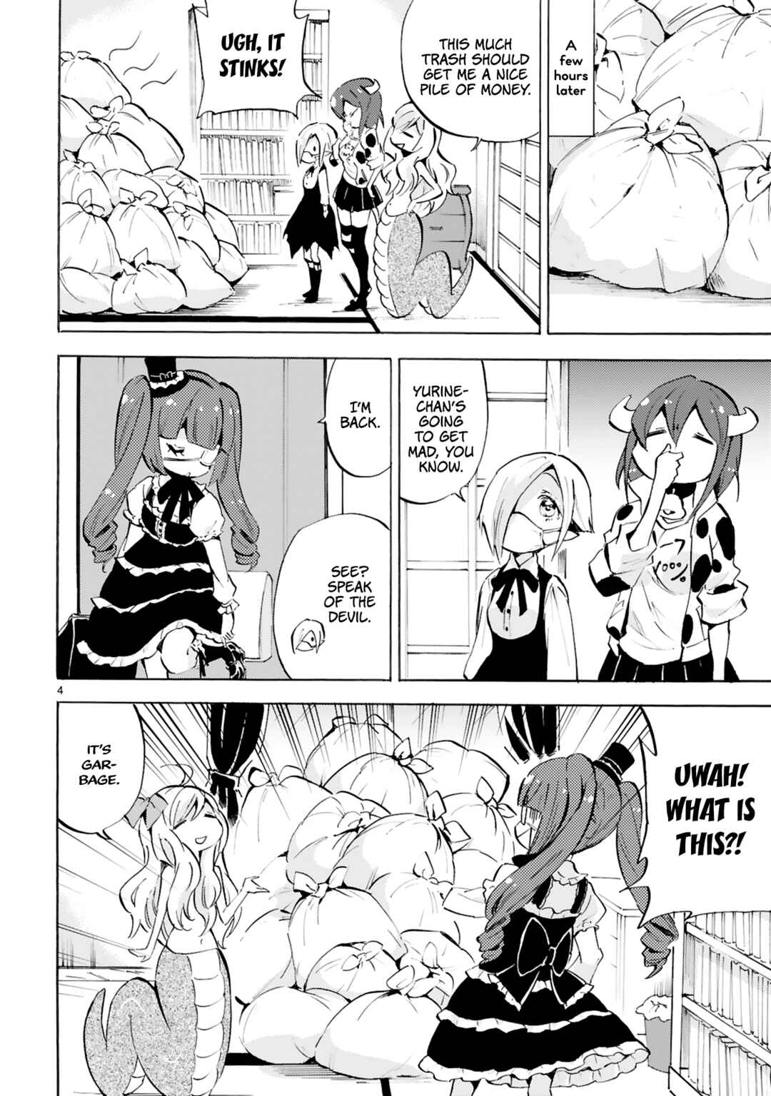 Jashin-chan Dropkick Chapter 107 - Page 4