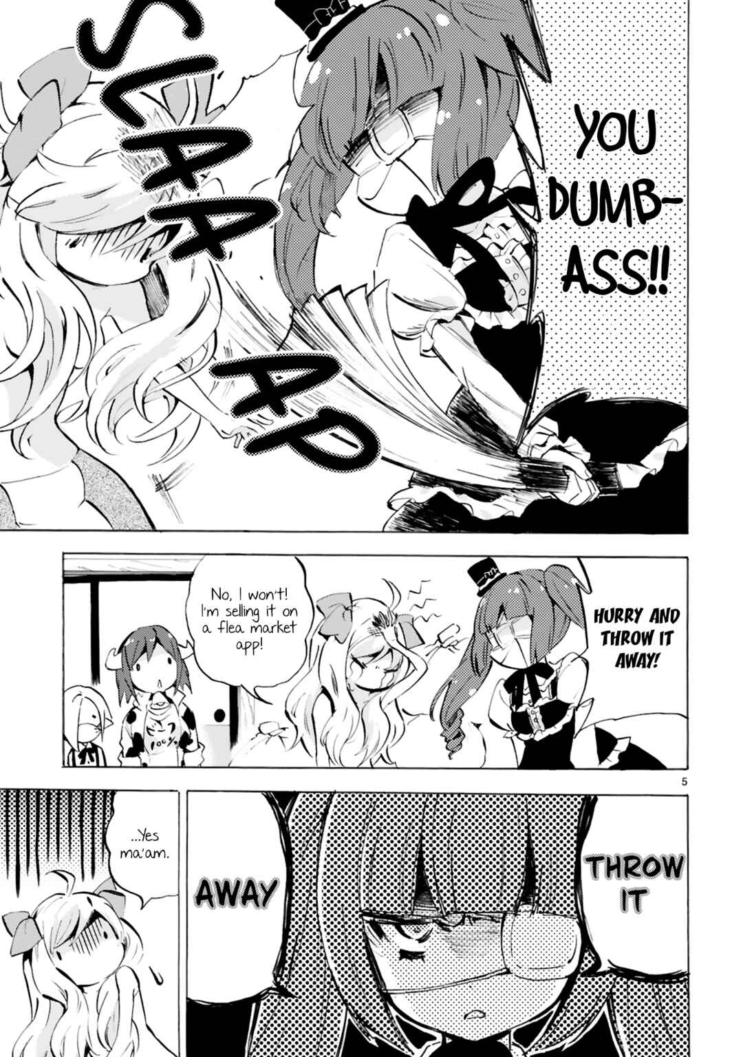 Jashin-chan Dropkick Chapter 107 - Page 5
