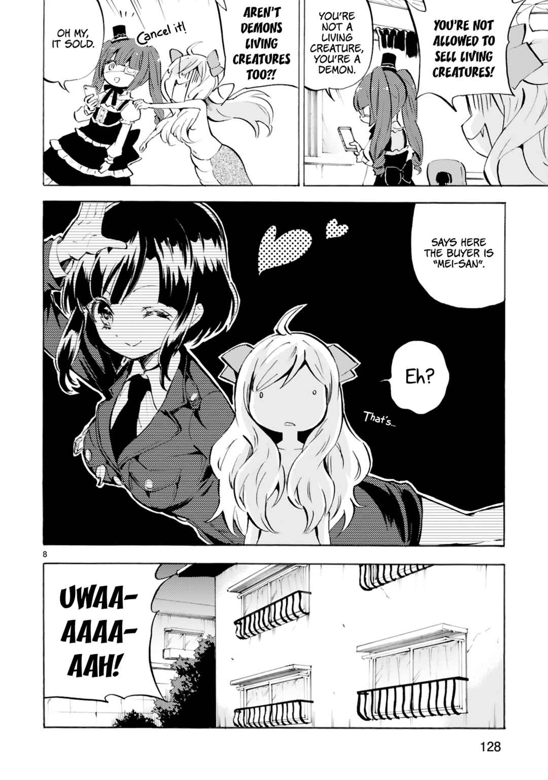 Jashin-chan Dropkick Chapter 107 - Page 8