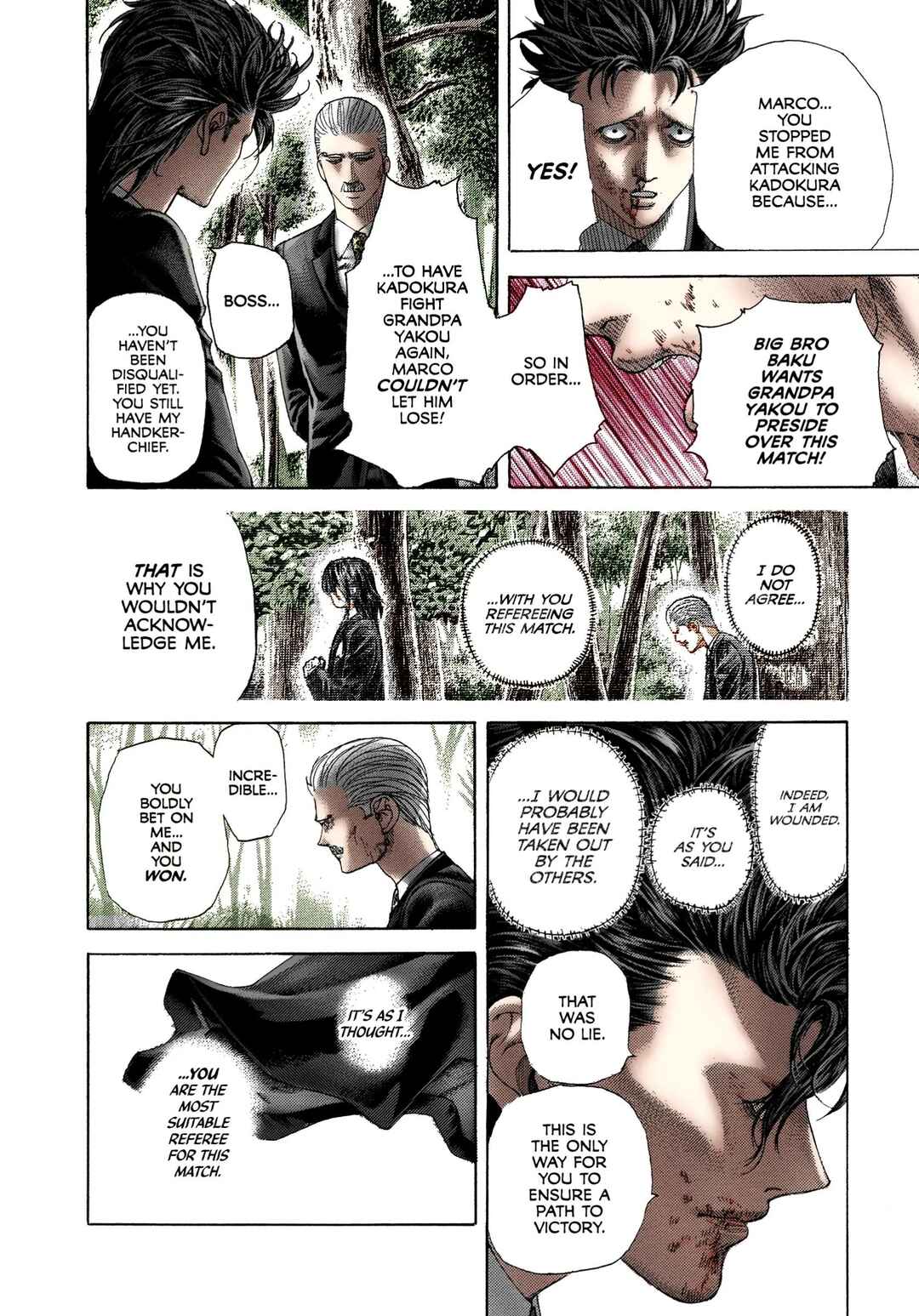 Usogui (Fan Colored) Chapter 487 - Page 14
