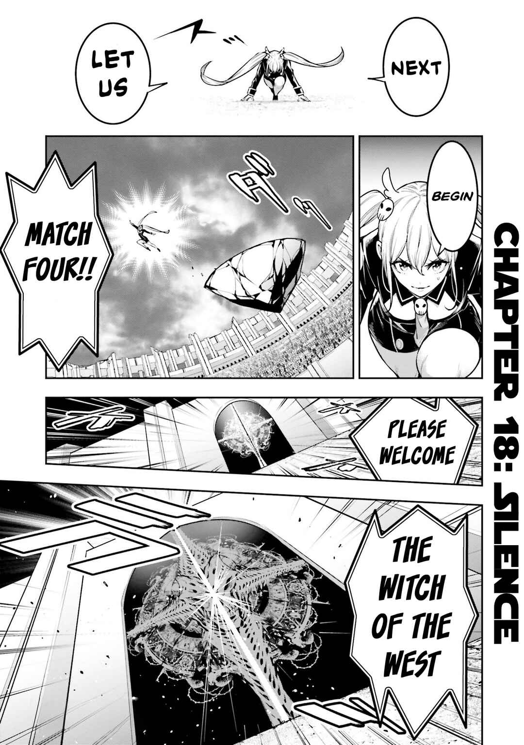 Majo Taisen - 32-nin no Isai no Majo wa Koroshiau Chapter 18 - Page 1