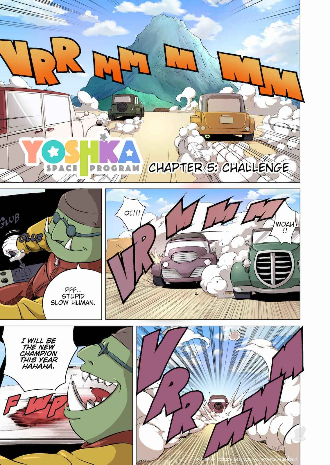 Yoshka Space Program Chapter 5 - Page 1
