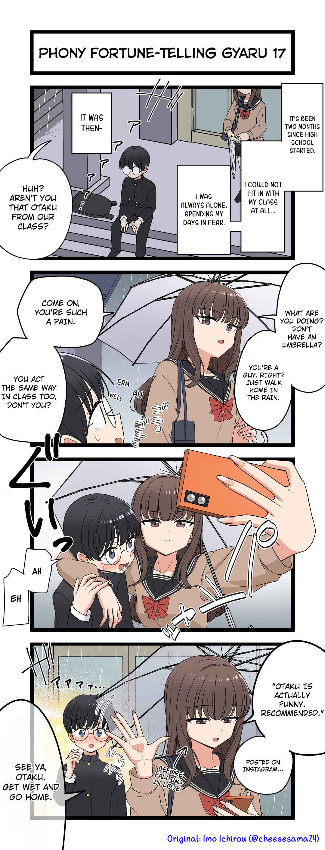 Phony Fortune-Telling Gyaru Chapter 17 - Page 1