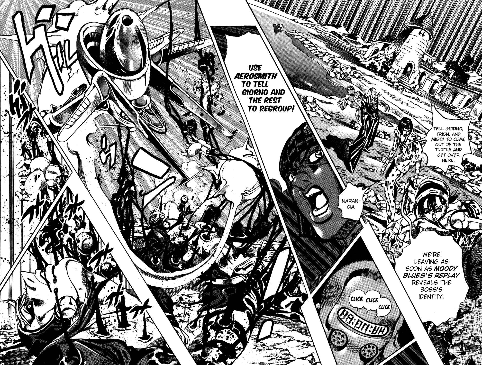 JoJo no Kimyou na Bouken: Part 5 - Ougon no Kaze Chapter 109 - Page 5