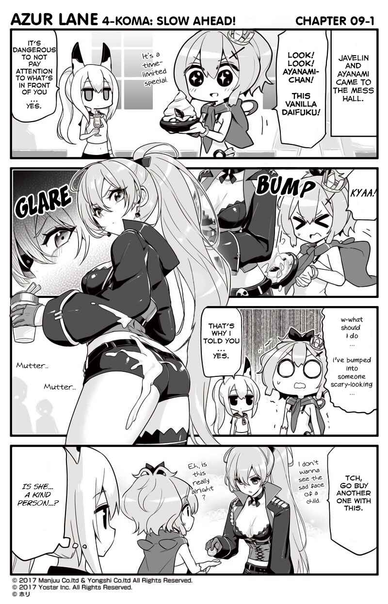 Azur Lane: Bisoku Zensin! Chapter 9 - Page 1
