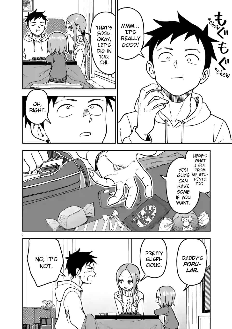 Karakai Jouzu no (Moto) Takagi-san Chapter 122 - Page 2