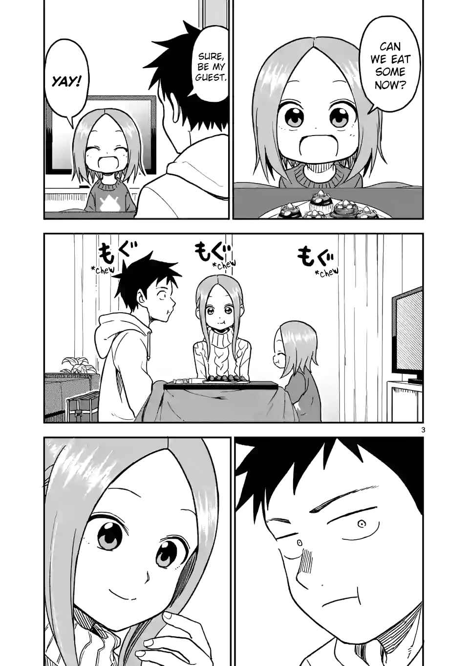 Karakai Jouzu no (Moto) Takagi-san Chapter 122 - Page 3