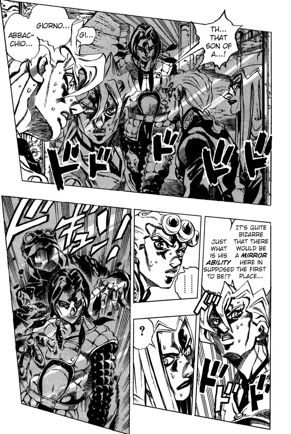 JoJo no Kimyou na Bouken: Part 5 - Ougon no Kaze Chapter 40 - Page 5