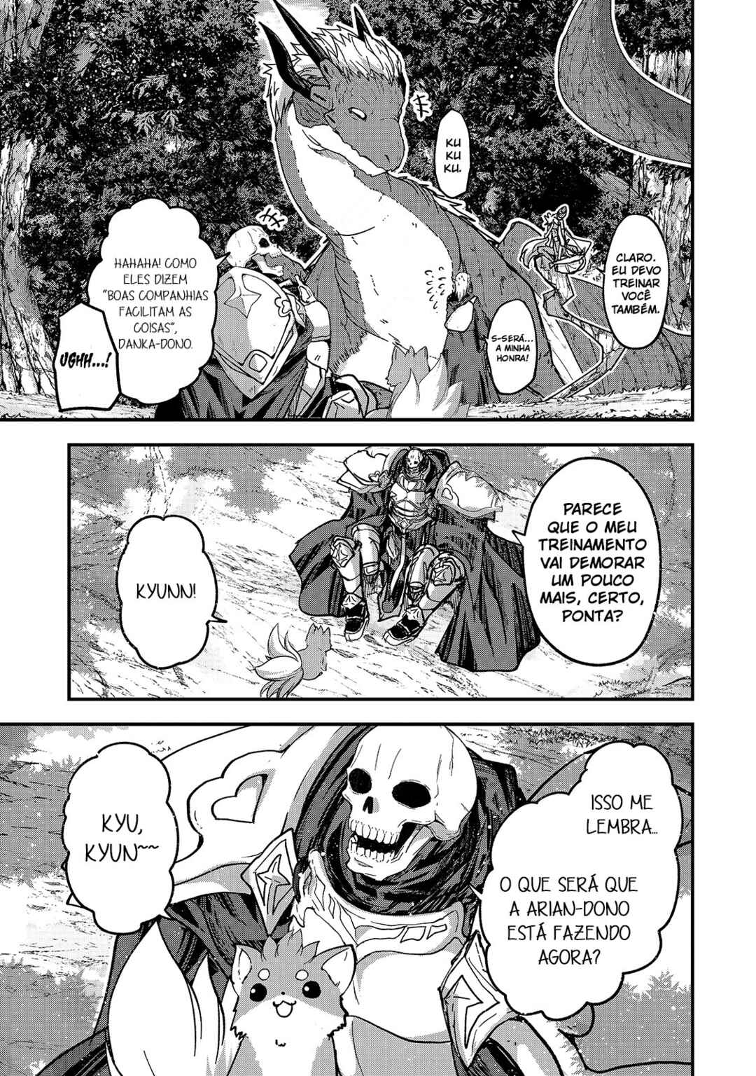 Gaikotsu Kishi-sama, Tadaima Isekai e Odekake-chuu Chapter 47 - Page 32