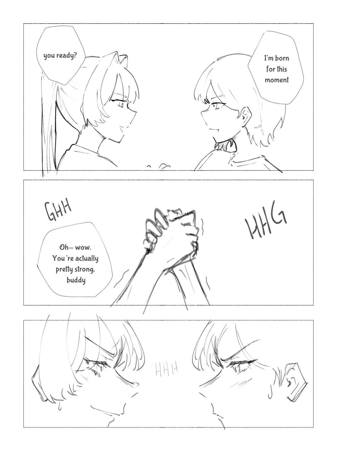Timesmith - Arm Wrestling Chapter ? - Page 1