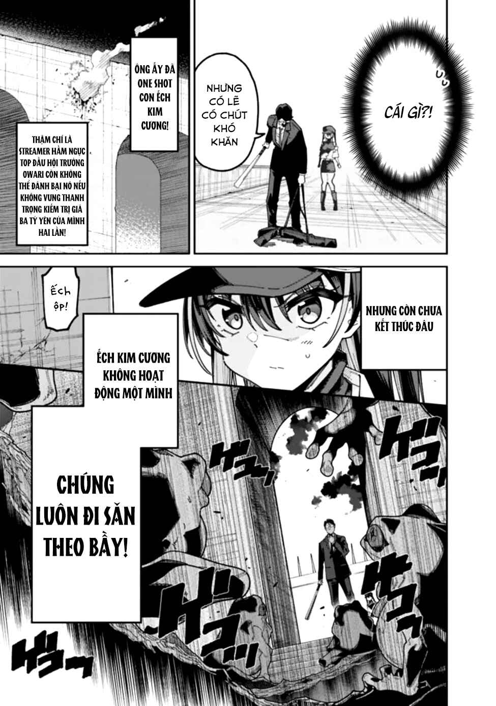Jimi na Ojisan, Jitsu wa Eiyuu datta. ~Jikaku ga Nai Mama Musou Shitetara, Mei no Dungeon Haishin de Sarasareteta you desu~ Chapter 1 - Page 37