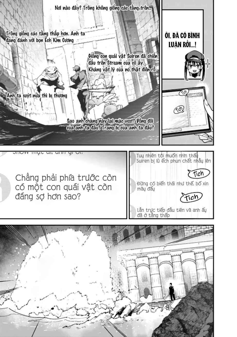 Jimi na Ojisan, Jitsu wa Eiyuu datta. ~Jikaku ga Nai Mama Musou Shitetara, Mei no Dungeon Haishin de Sarasareteta you desu~ Chapter 1 - Page 41