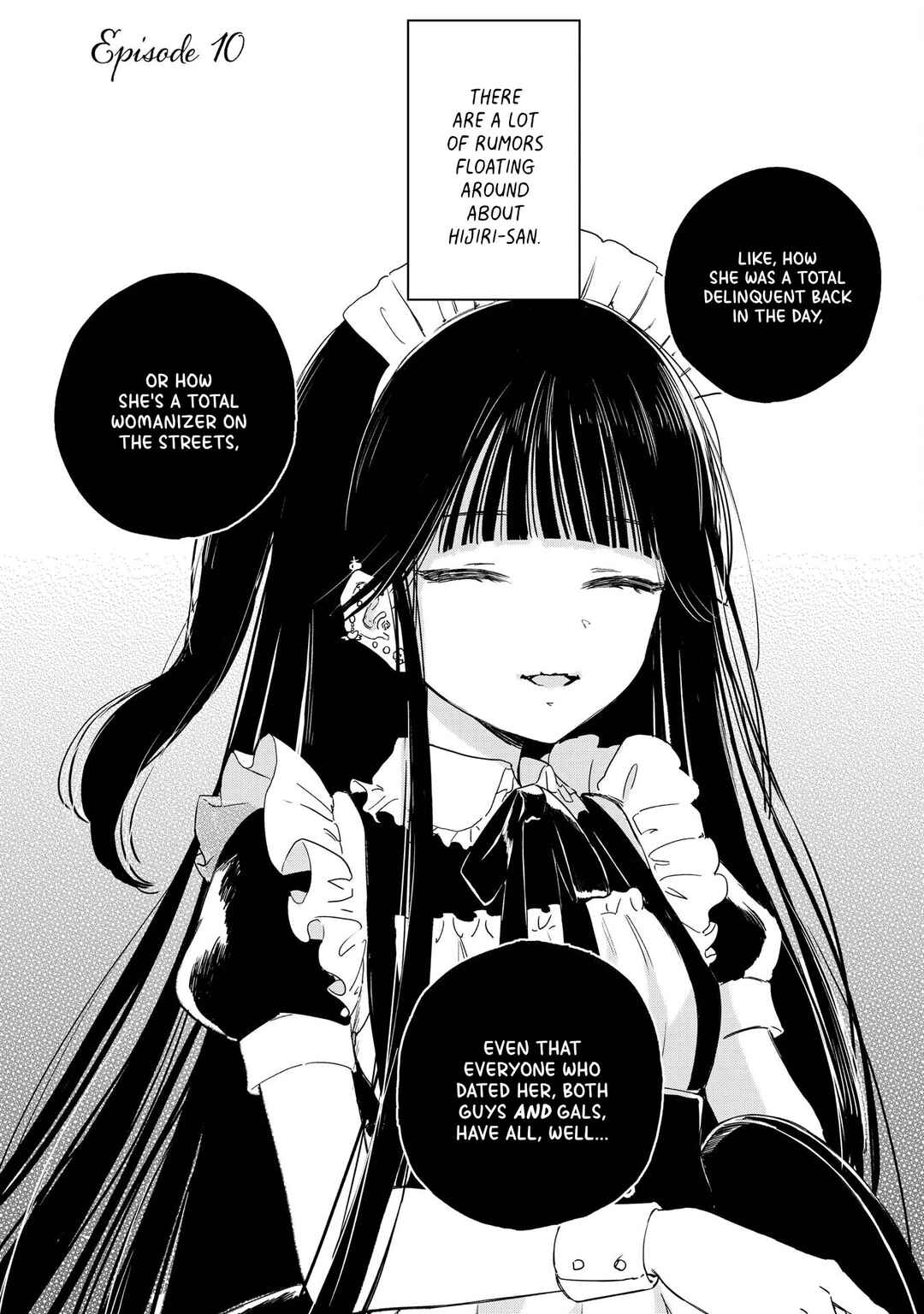 Akogare no Maid-san wa Tabako ga Niau Chapter 10 - Page 2