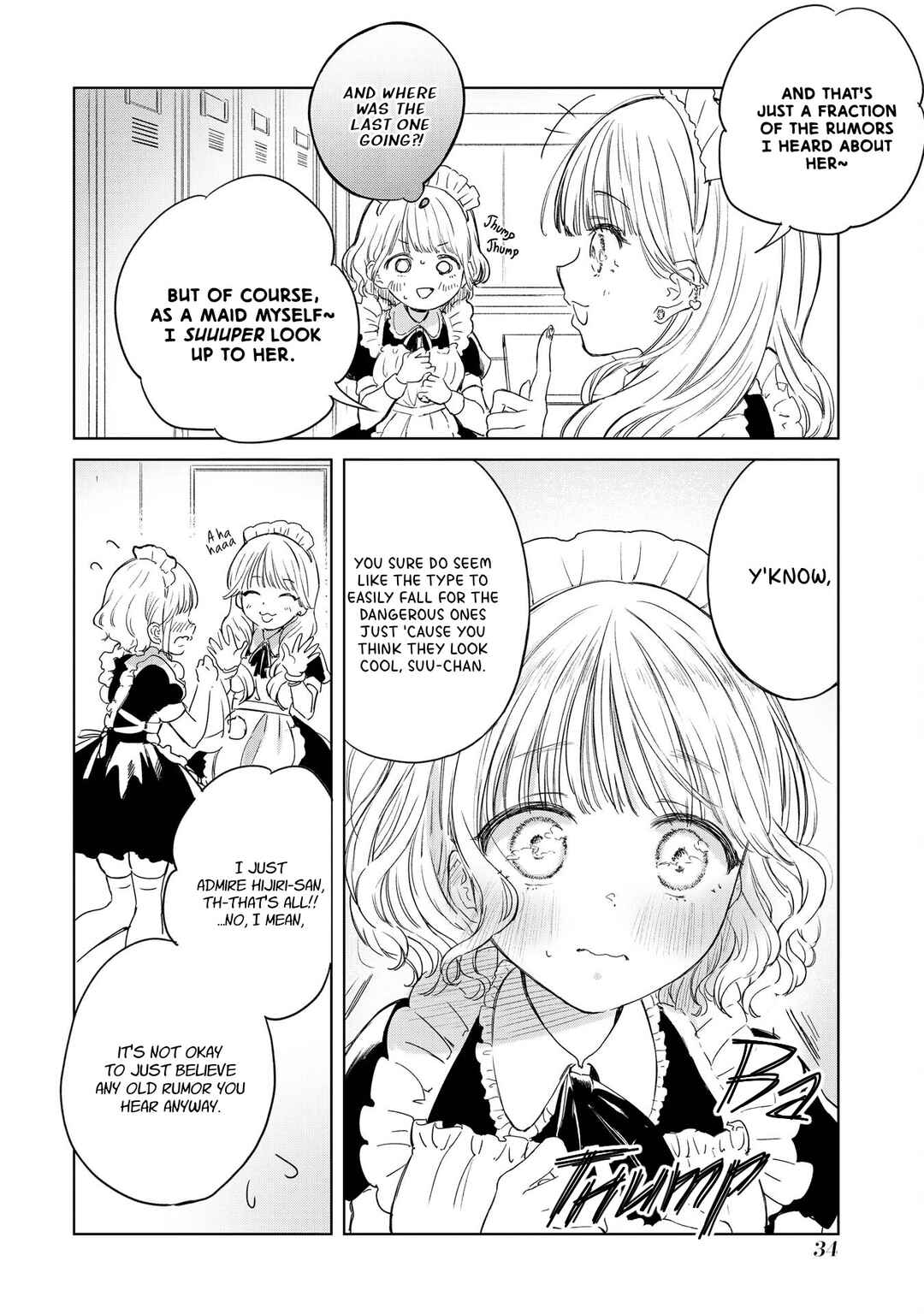Akogare no Maid-san wa Tabako ga Niau Chapter 10 - Page 3