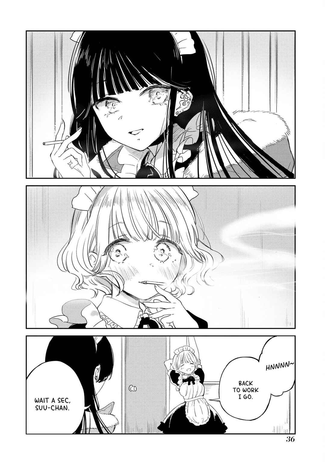 Akogare no Maid-san wa Tabako ga Niau Chapter 10 - Page 5