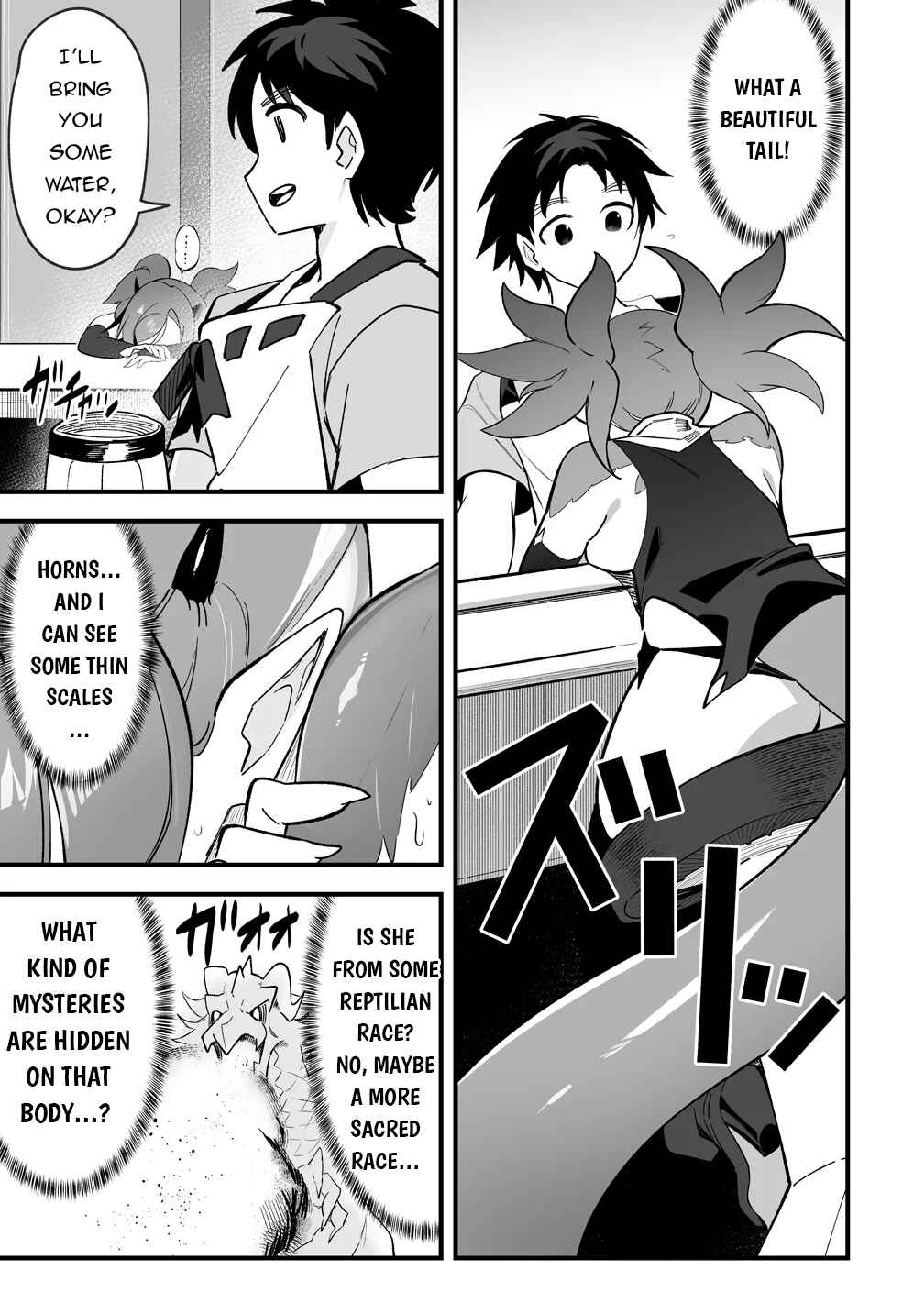 Isekai Harem Massage - Kami no Shiatsu de Nayameru Monster Musume-tachi wo Momihogusu! Chapter 1 - Page 12