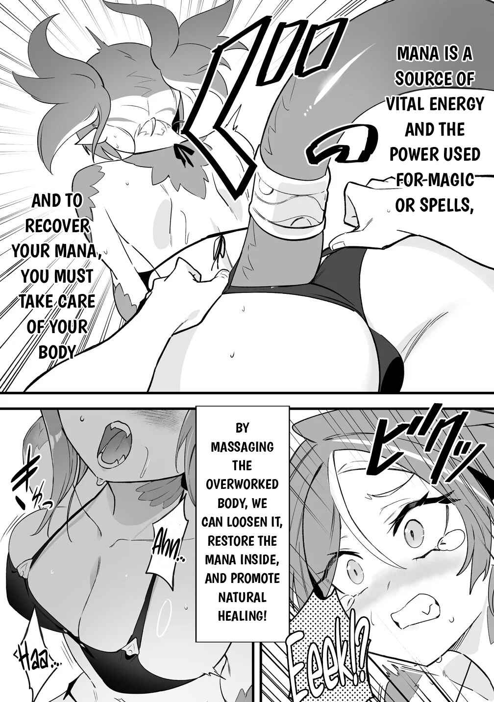 Isekai Harem Massage - Kami no Shiatsu de Nayameru Monster Musume-tachi wo Momihogusu! Chapter 1 - Page 21