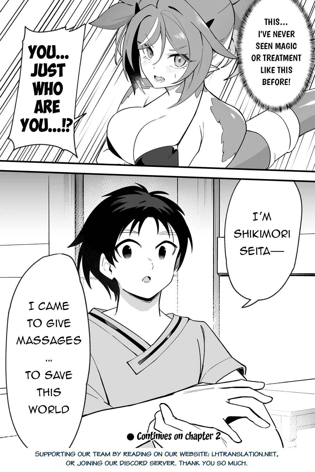 Isekai Harem Massage - Kami no Shiatsu de Nayameru Monster Musume-tachi wo Momihogusu! Chapter 1 - Page 29