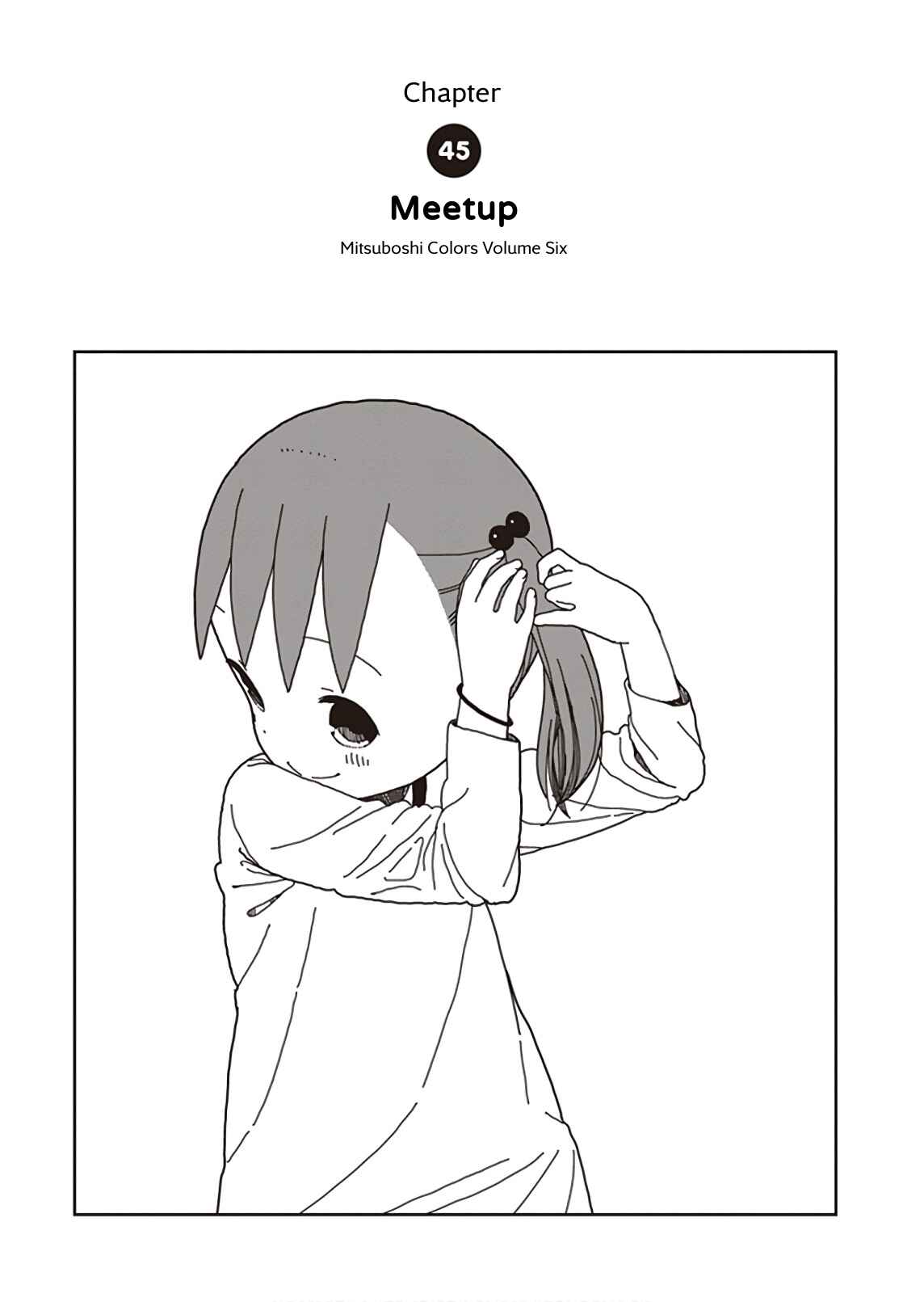 Mitsuboshi Colors Chapter 45 - Page 1