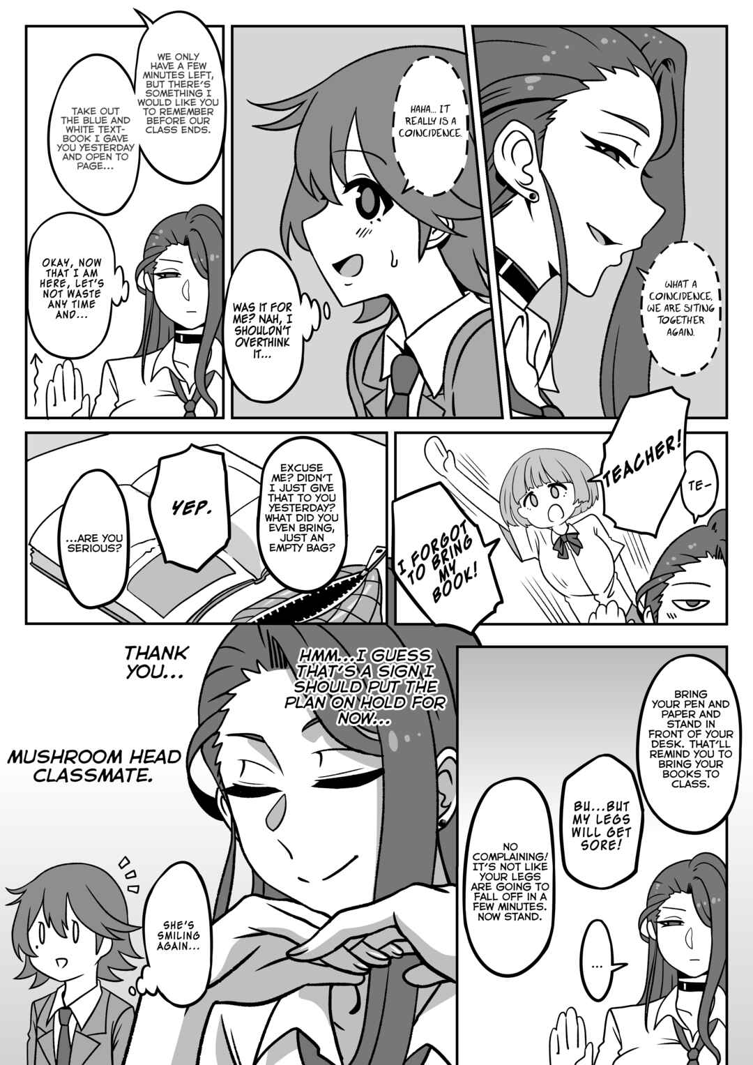 Something Naughty Would Happen If They Knew Each Other's Thoughts Chapter 5 - Page 7