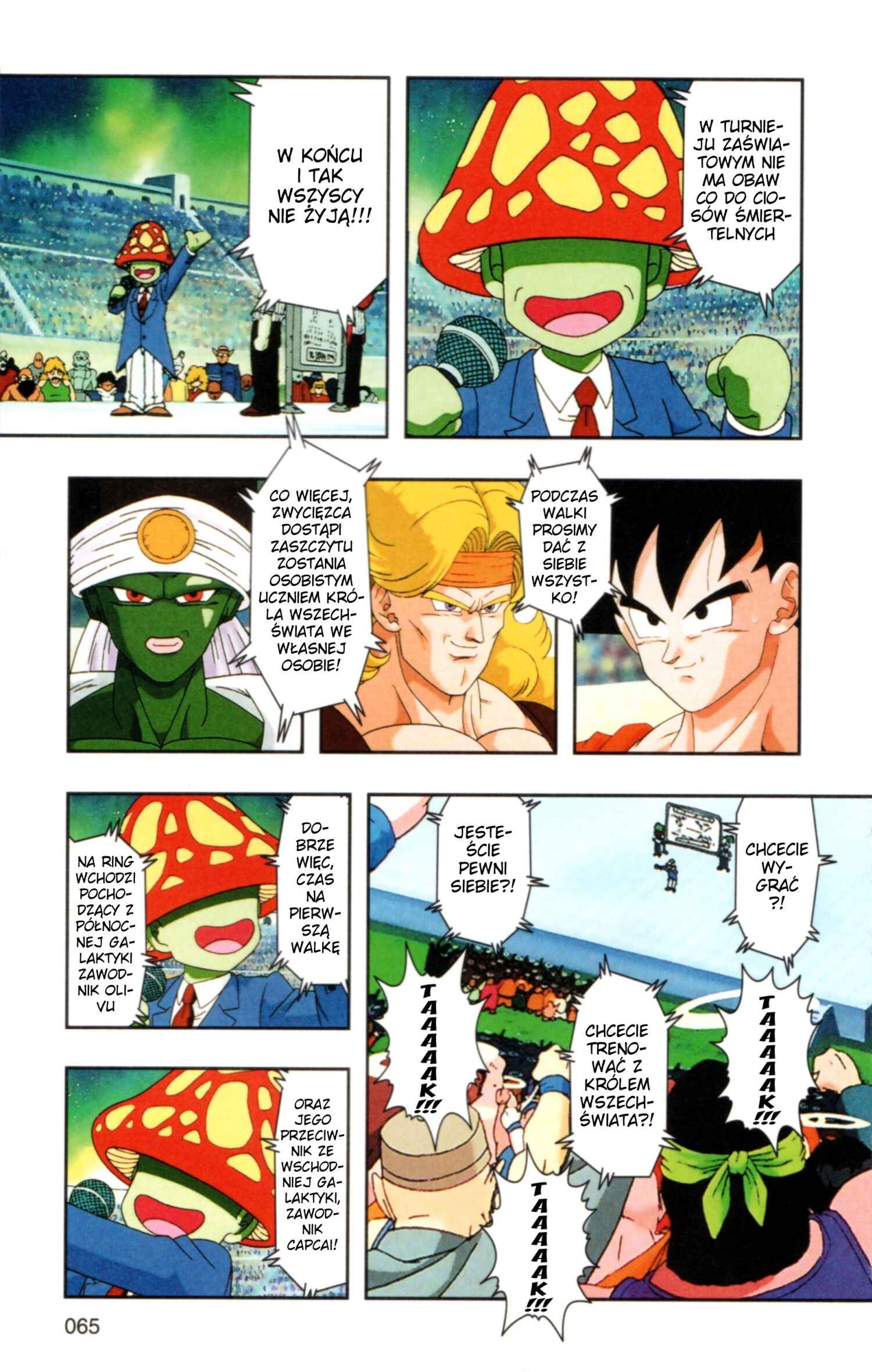 DRAGON BALL Z TV Animation Comics Chapter 1 - Page 68
