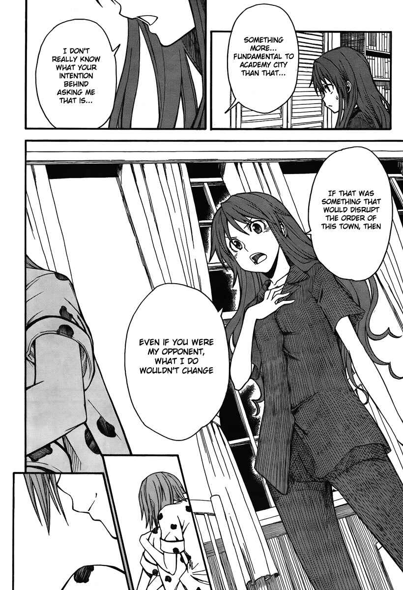 Toaru Majutsu no Index Gaiden: Toaru Kagaku no Railgun Chapter 32 - Page 13