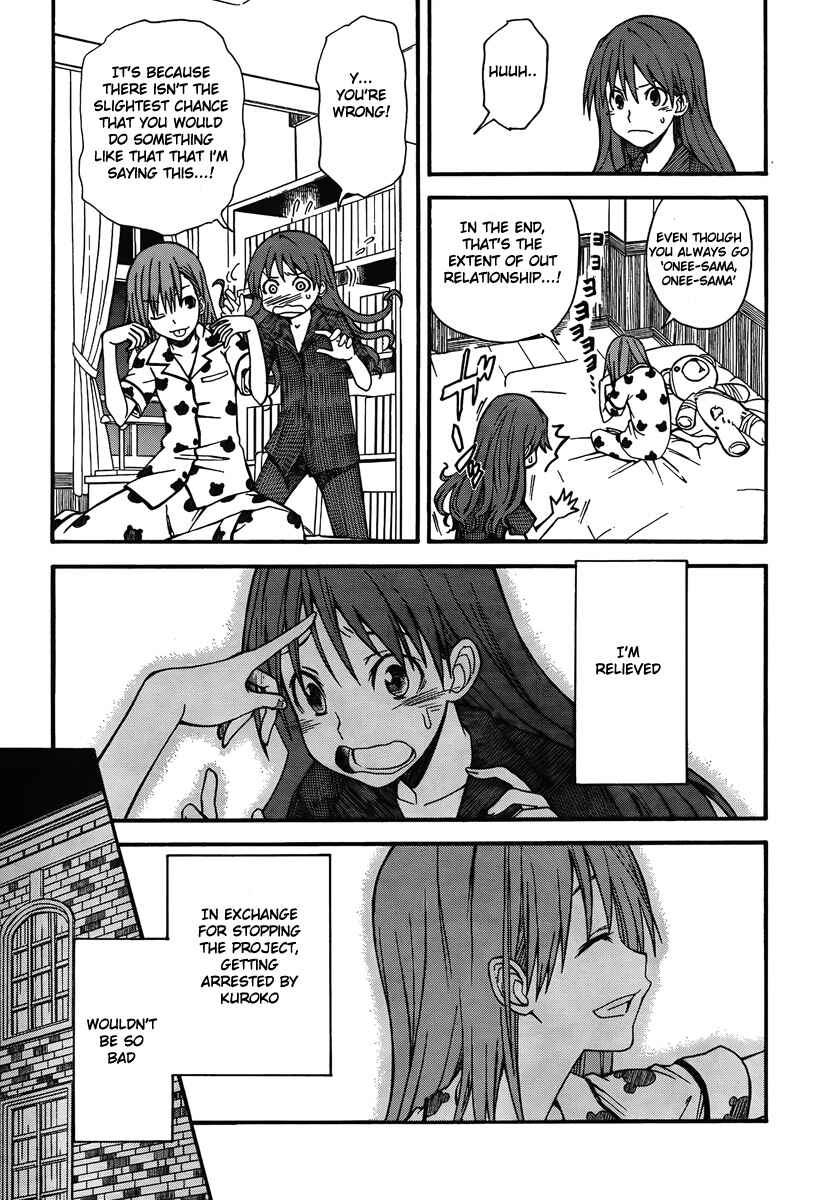 Toaru Majutsu no Index Gaiden: Toaru Kagaku no Railgun Chapter 32 - Page 14
