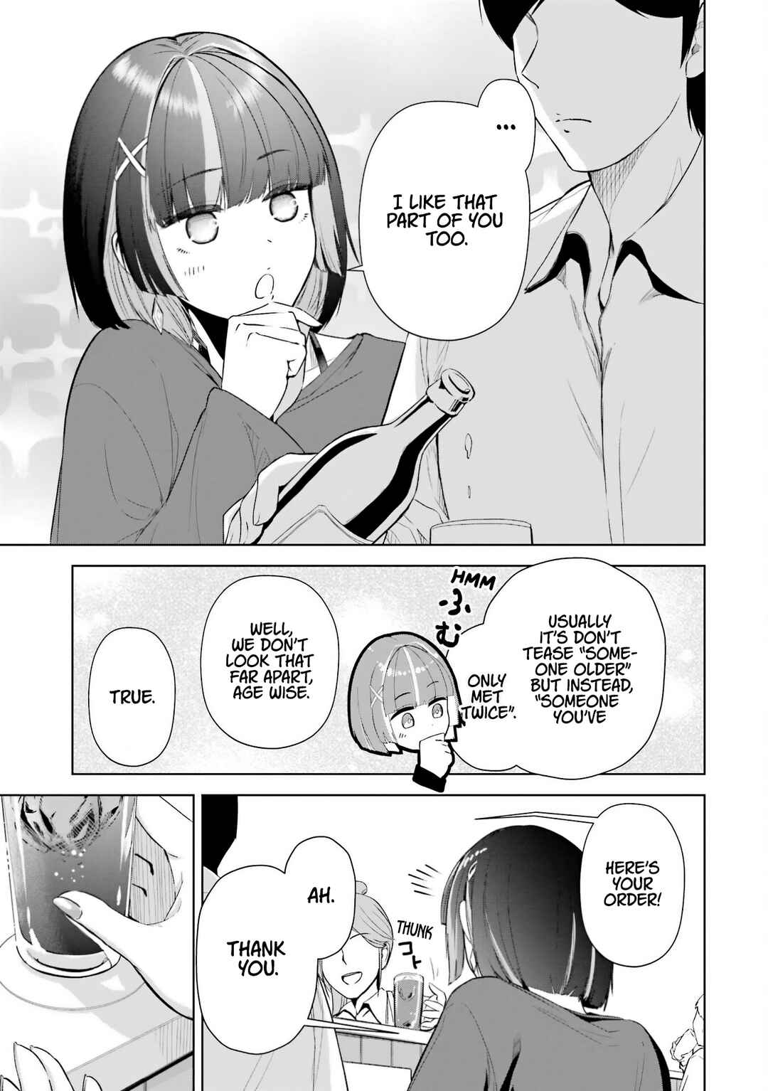 Tachinomi Izakaya de Kuudere Downer-kei Joshidaisei ga Tonari ni Kuru Hanashi Chapter 2 - Page 10