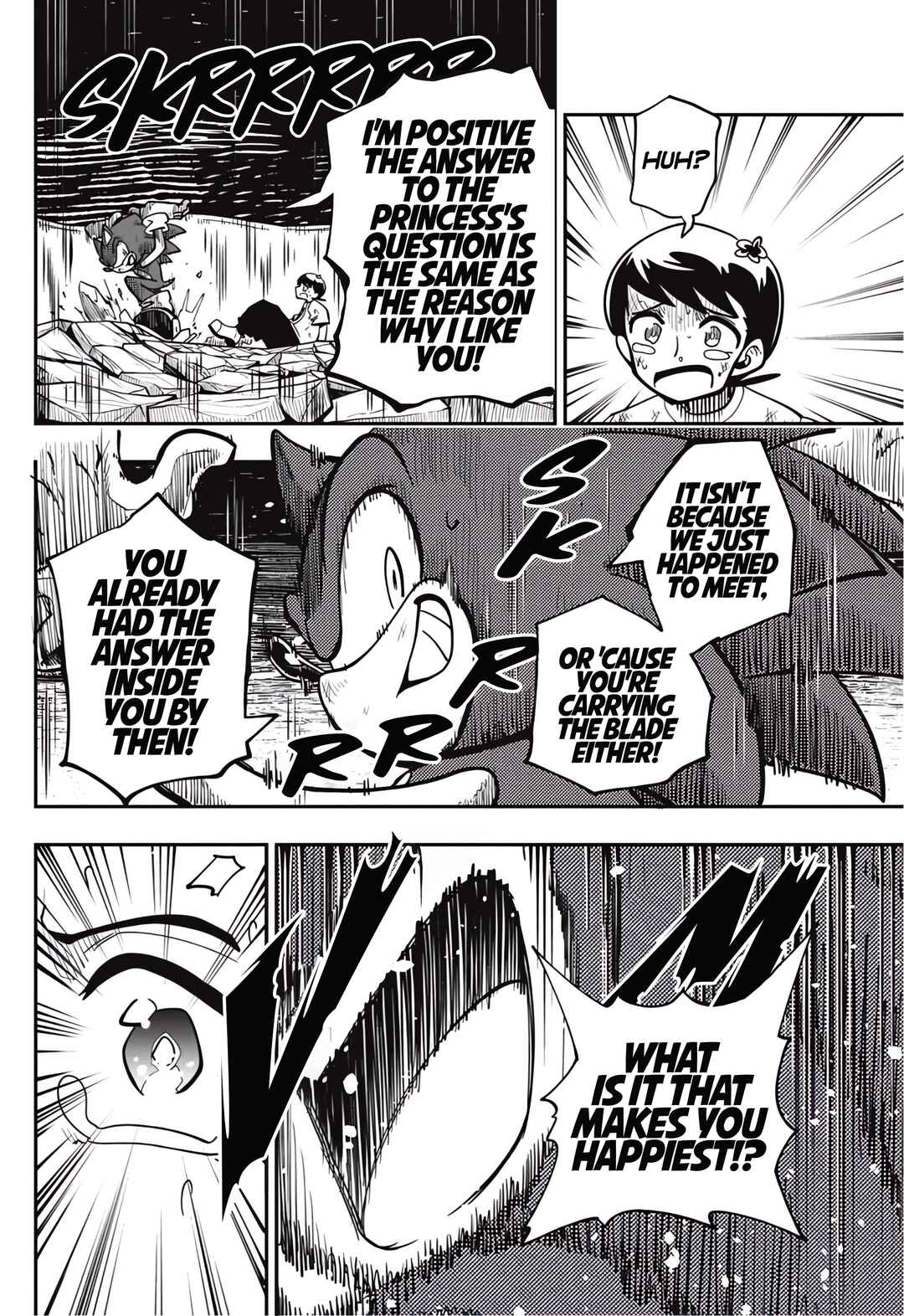 Sonic to Yuuki no Tsurugi Chapter 8 - Page 16