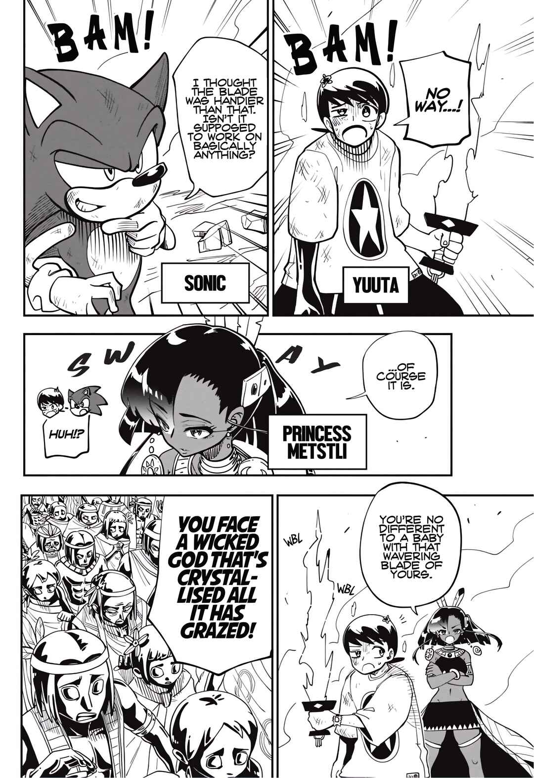 Sonic to Yuuki no Tsurugi Chapter 8 - Page 2