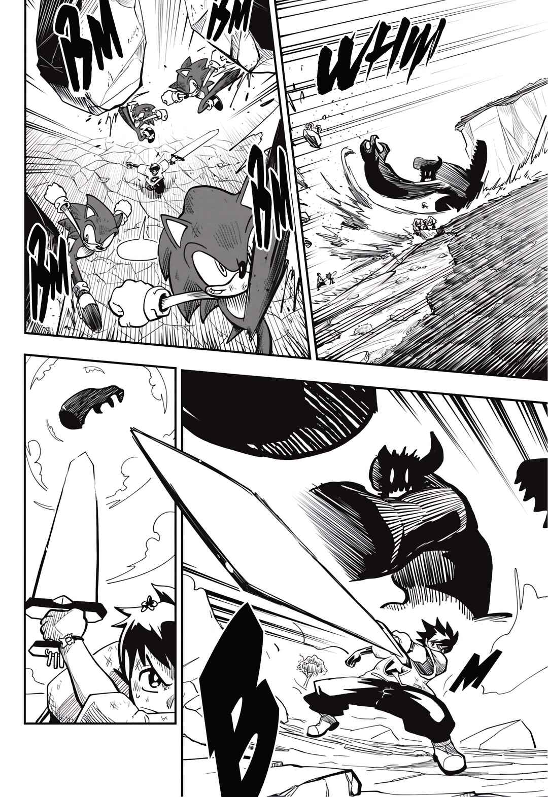 Sonic to Yuuki no Tsurugi Chapter 8 - Page 23