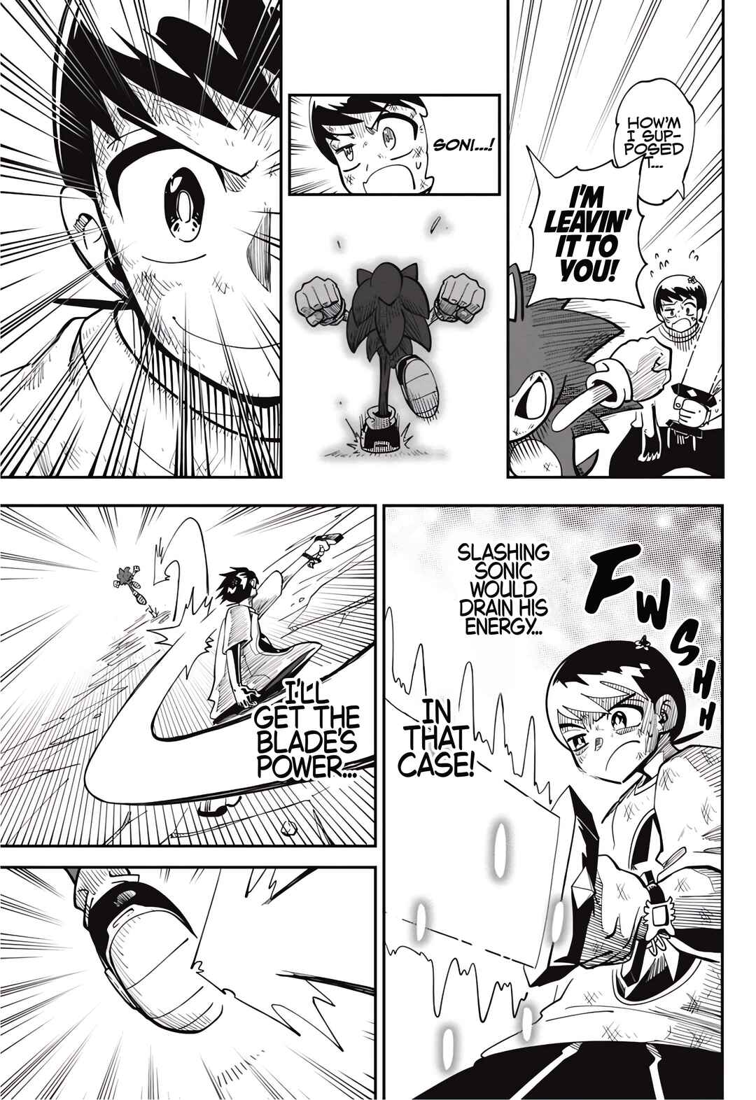 Sonic to Yuuki no Tsurugi Chapter 8 - Page 26