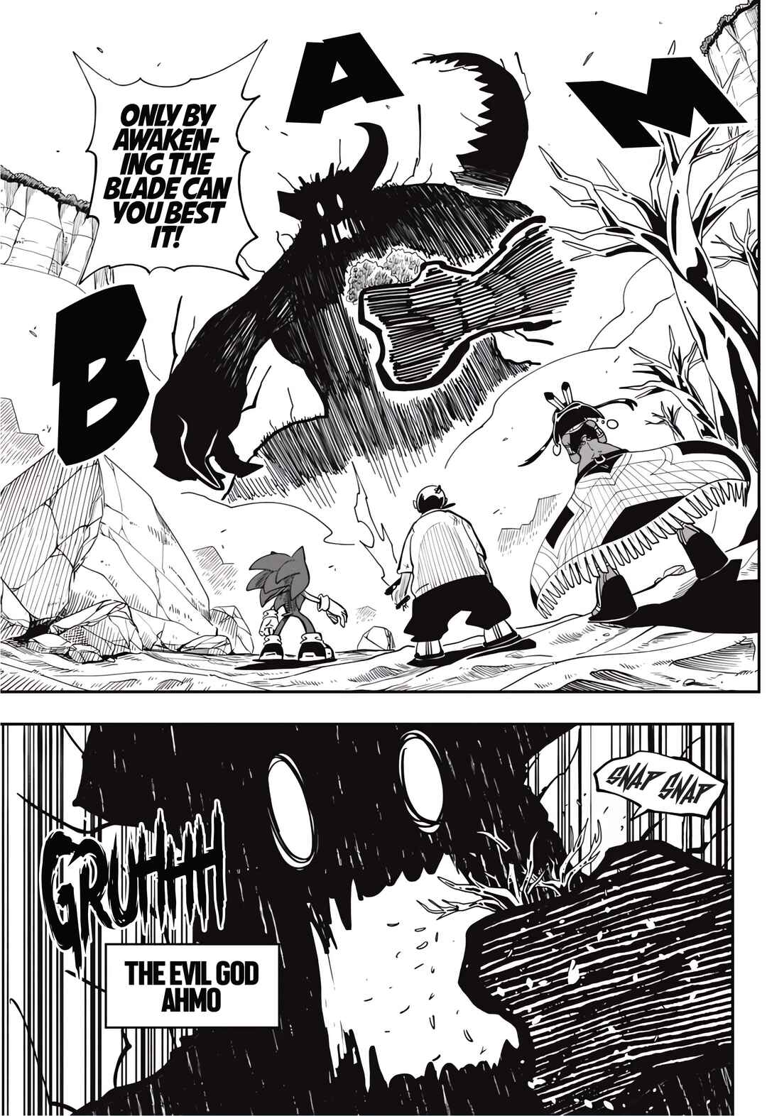 Sonic to Yuuki no Tsurugi Chapter 8 - Page 3