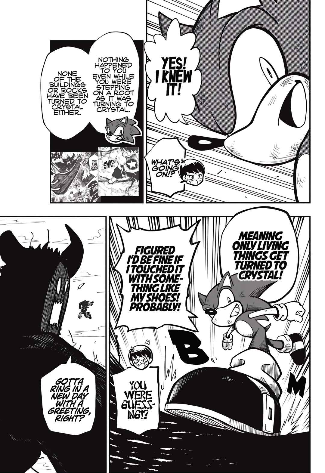 Sonic to Yuuki no Tsurugi Chapter 8 - Page 9