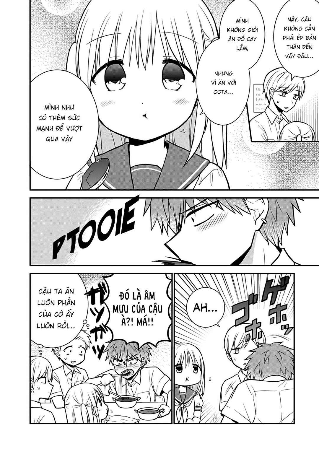 Kao ni Denai Kashiwada-san to Kao ni Deru Oota-kun Chapter 40 - Page 10