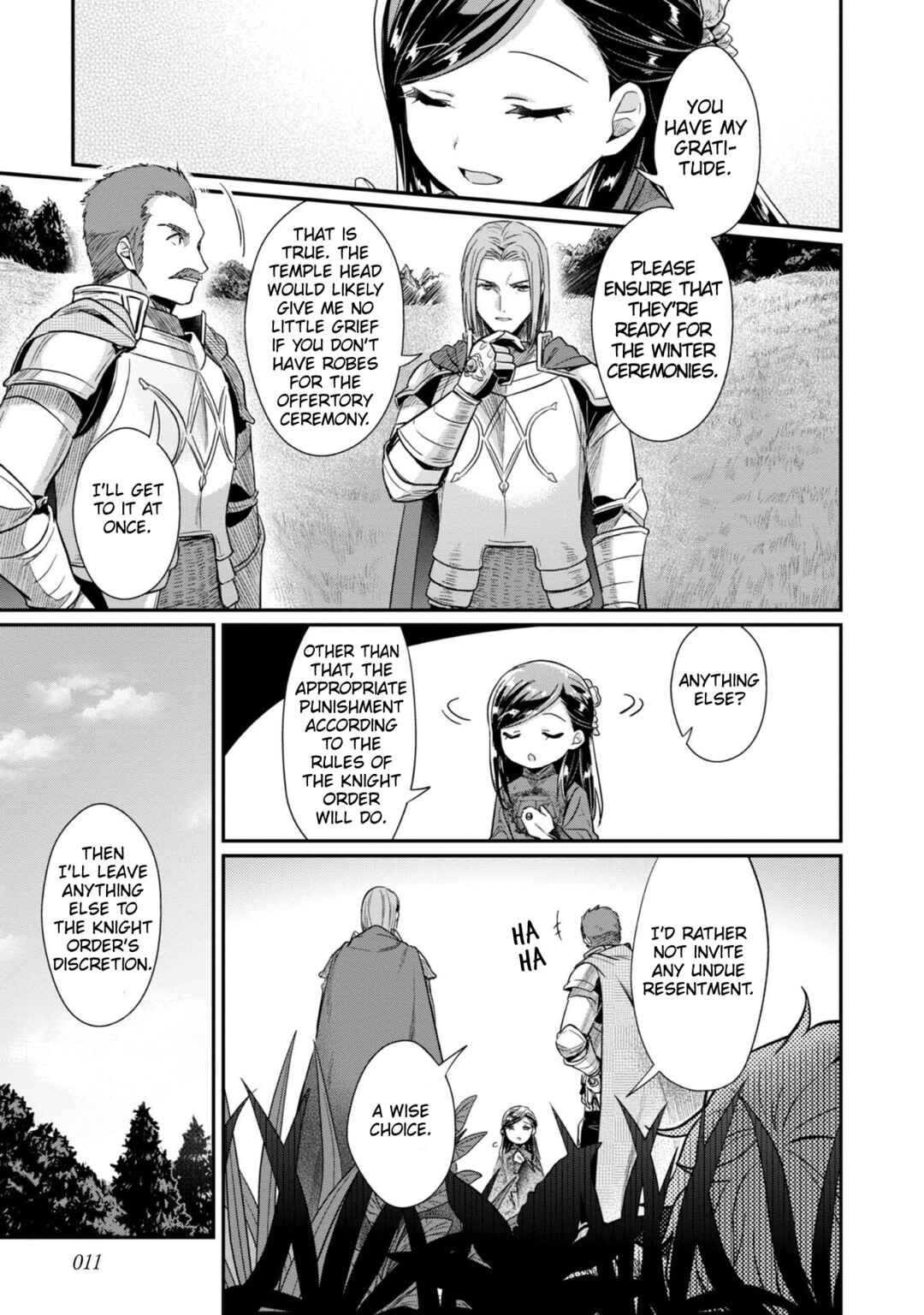 Honzuki no Gekokujou: Shisho ni Naru tame ni wa Shudan o Erandeiraremasen—Dai-2 Bu: Hon no Tamenara Miko ni Naru! Chapter 37 - Page 13