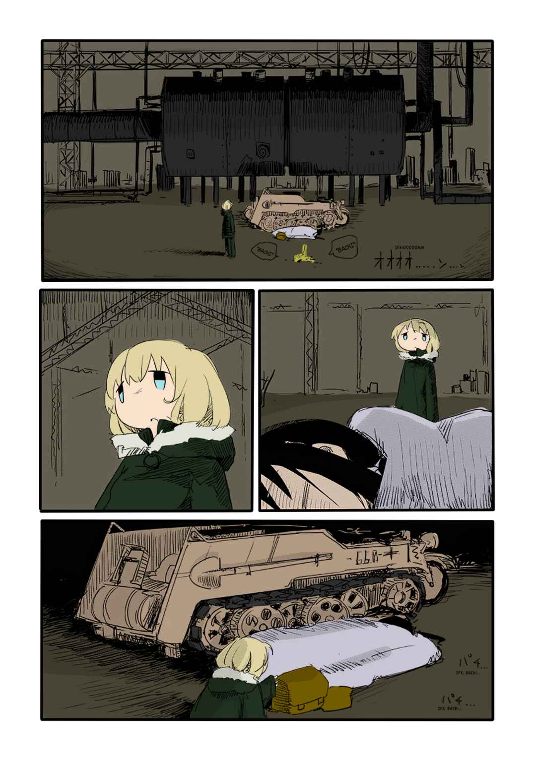 Shoujo Shuumatsu Ryokou (Fan Colored) Chapter 3 - Page 11