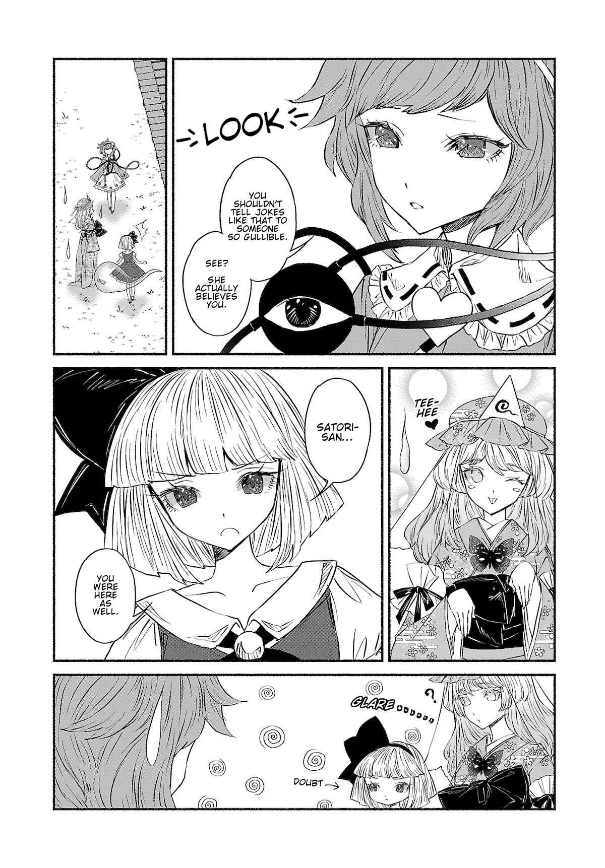 Touhou Chireikiden: Hansoku Tantei Satori Chapter 9 - Page 6