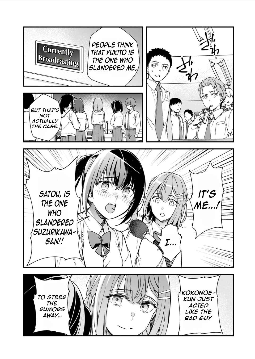 Ore ni Trauma wo Ataeta Joshi-tachi ga Chirachira Mitekuru kedo, Zannen desuga Teokure desu Chapter 27.2 - Page 4