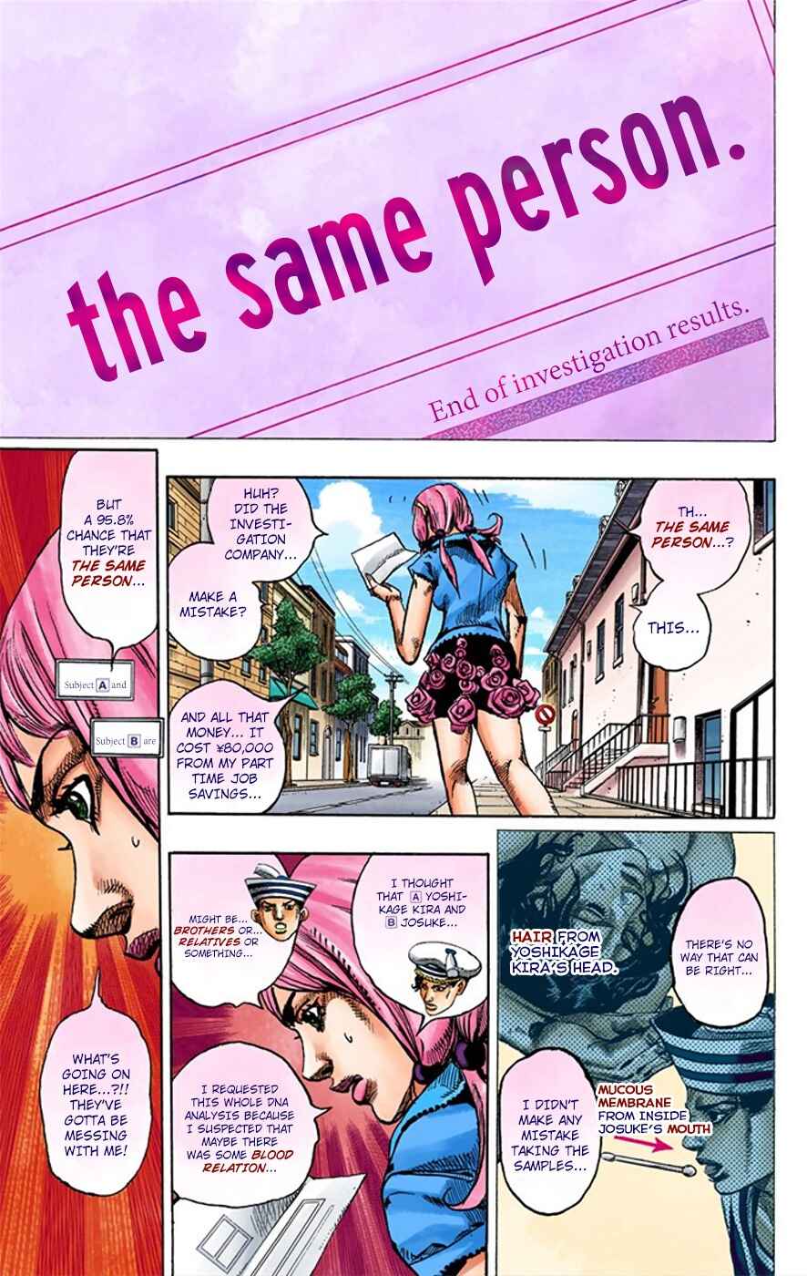 JoJo no Kimyou na Bouken: Part 8 - JoJolion Color-ban Chapter 8 - Page 34