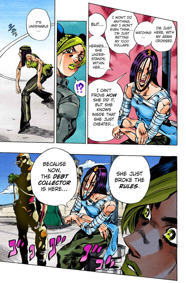 JoJo no Kimyou na Bouken: Part 6 - Stone Ocean Color-ban Chapter 36 - Page 15