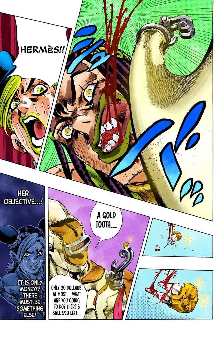 JoJo no Kimyou na Bouken: Part 6 - Stone Ocean Color-ban Chapter 36 - Page 21