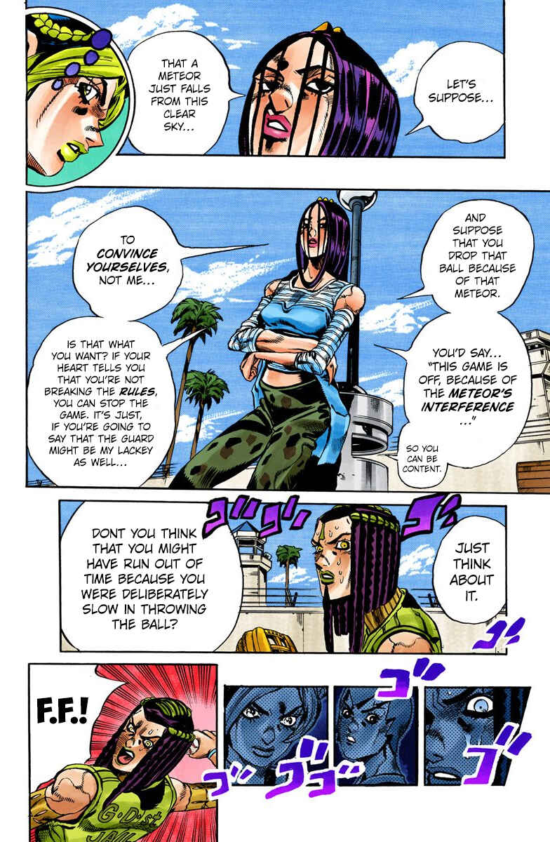 JoJo no Kimyou na Bouken: Part 6 - Stone Ocean Color-ban Chapter 36 - Page 8
