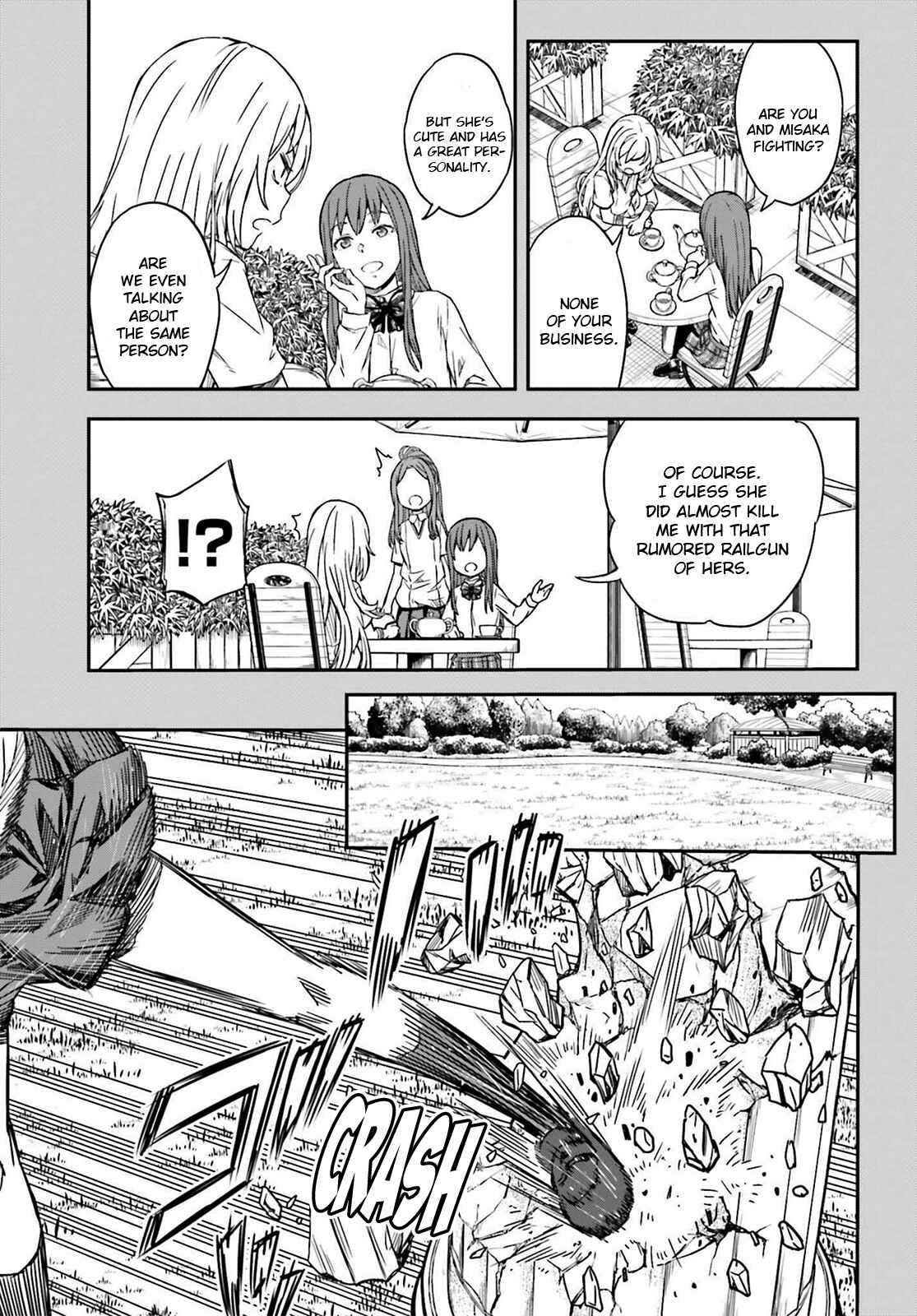 Toaru Majutsu no Index Gaiden: Toaru Kagaku no Railgun Chapter 140.1 - Page 7