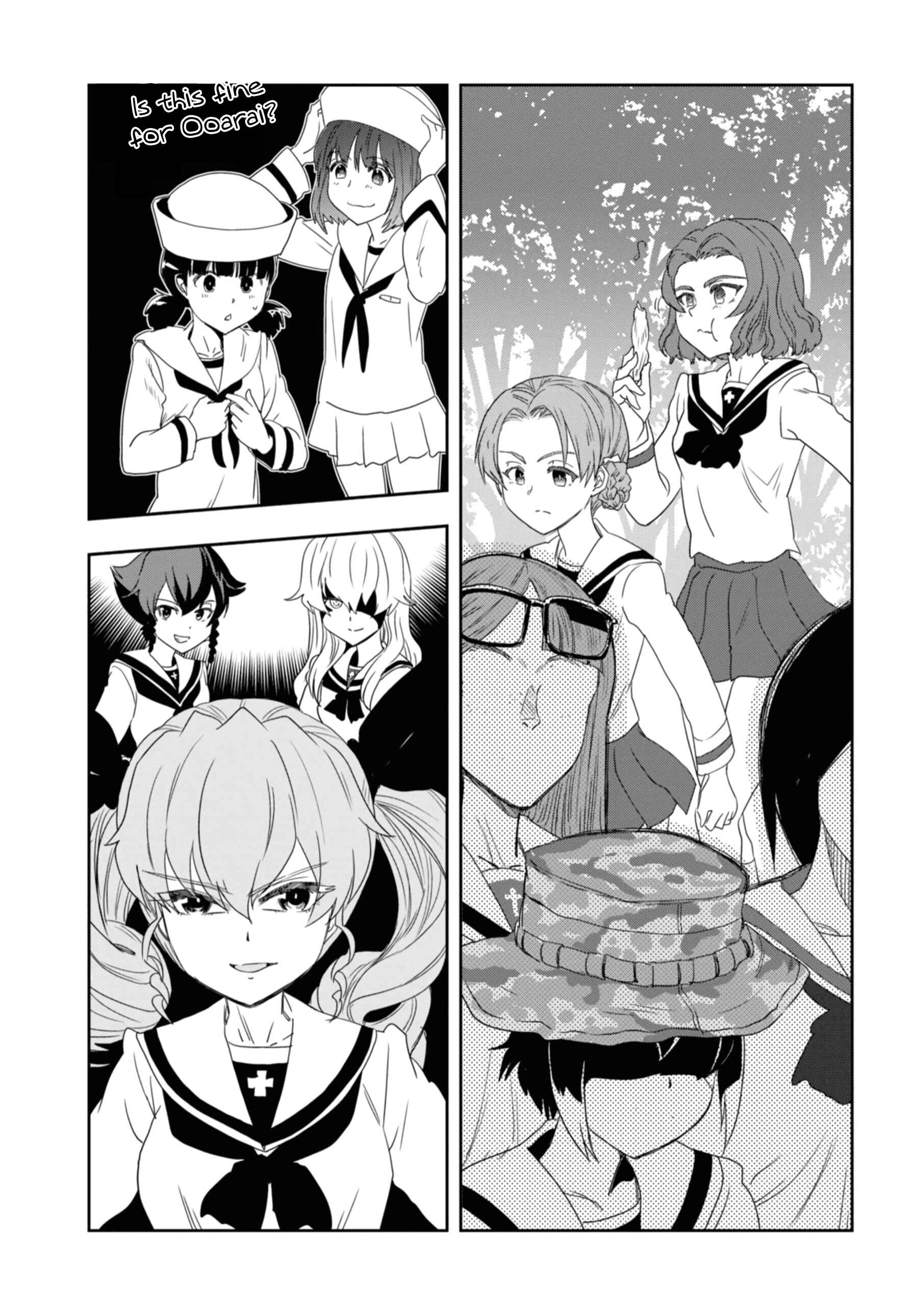 Girls und Panzer: Ribbon no Musha Chapter 53 - Page 35